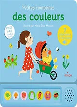Kartonierter Einband Petites comptines des couleurs von Marie-Elise Masson