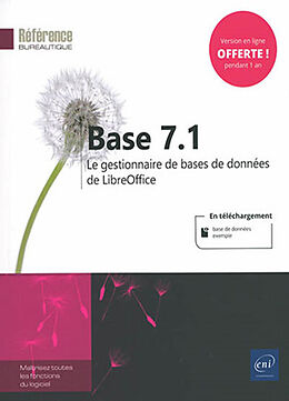 Broché Base 7.1 : le gestionnaire de bases de données de LibreOffice de F.; Gris, M. Mahé