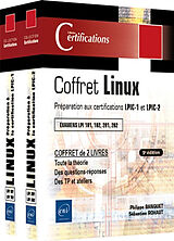 Broché Linux : préparation aux certifications LPIC-1 et LPIC-2 : examens LPI 101, 102, 201, 202 : coffret 2 livres de Sébastien; Banquet, Philippe Rohaut