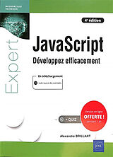 Broché JavaScript : développez efficacement de Alexandre Brillant