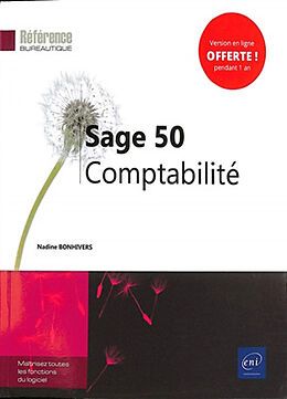 Broché Sage 50 comptabilité de Nadine Bonhivers