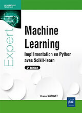 Broché Machine learning : implémentation en Python avec Scikit-learn de Virginie Mathivet