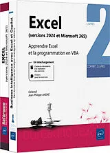 Broschiert Excel (versions 2024 et Microsoft 365) : apprendre Excel et la programmation en VBA : coffret 2 livres von Boris Noro