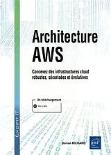 Broschiert Architecture AWS : concevez des infrastructures cloud robustes, sécurisées et évolutives von Dorian Richard