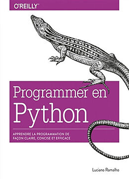 Broché Programmer avec Python : apprendre la programmation de façon claire, concise et efficace de Luciano Ramalho