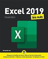Broché Excel 2019 pour les nuls de Greg Harvey