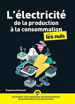 Broché L'électricité, de la production à la consommation, pour les nuls de Enguerand Renault