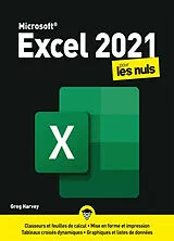 Broschiert Microsoft Excel 2021 pour les nuls von Greg Harvey