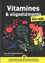 Broschiert Vitamines & oligoéléments pour les nuls von Anne-Marie Narboni
