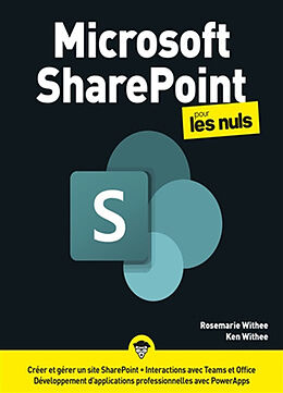 Broché Microsoft SharePoint pour les nuls de Rosemarie; Withee, Ken Withee