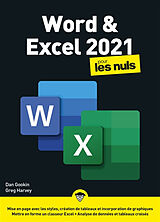 Broché Word & Excel 2021 pour les nuls de Dan; Harvey, Greg Gookin