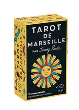 Broschiert Tarot de Marseille : 78 cartes d'artiste pour (re)découvrir le tarot von Jérémy Rueda