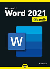 Broché Microsoft Word 2021 pour les nuls de Dan Gookin