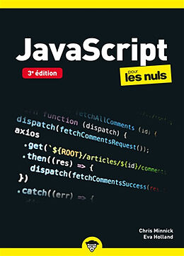 Broché JavaScript pour les nuls de MINNICK, HOLLAND