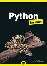 Broschiert Python pour les nuls von John Paul Mueller