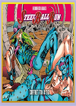 Broschiert Steel ball run : Jojo's bizarre adventure : coffret T01 à T12 von Araki