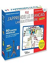Broschiert J'apprends le français langue étrangère autrement : 90 cartes mentales pour apprendre facilement les bases du françai... von Stephanie Filf;eleaume Lachaud