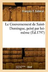 Broschiert Le gouvernement de saint von Cotterel-f f