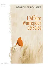 Broschiert L'affaire Warrender de Sales von Bénédicte Rousset