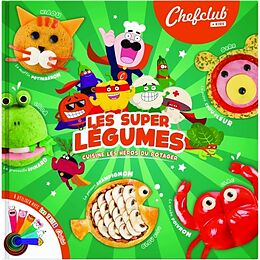 Couverture cartonnée Les super légumes de 