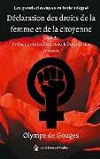 Couverture cartonnée Déclaration des droits de la femme et de la citoyenne de Olympe de Gouges