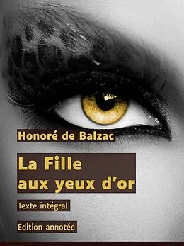 E-Book (epub) La Fille aux yeux d'or von Honoré de Balzac