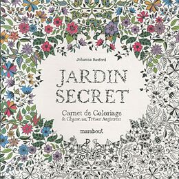 Broché Jardin secret : carnet de coloriage & chasse au trésor antistress de Johanna Basford