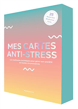 Broché Mes cartes anti-stress : les meilleures techniques pour gérer son anxiété en toutes circonstances de Pooky Knightsmith