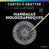 Article non livre Cartes à gratter de lumière : Mandalas Holographiques de 