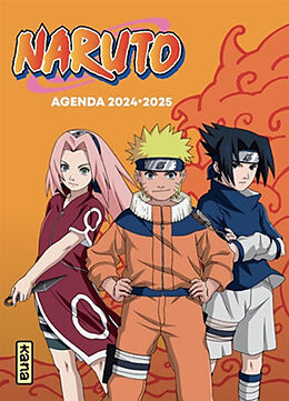 Broschiert Naruto : agenda 2024-2025 von 