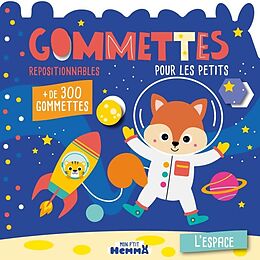 Broché Gommettes pour les petits : l'espace de 