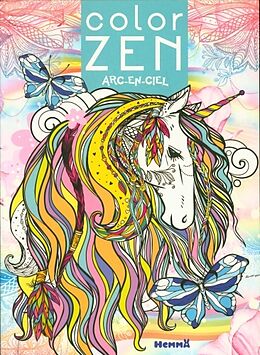 Broché Color zen : arc-en-ciel de 