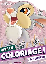 Broché Vive le coloriage ! : + stickers de 