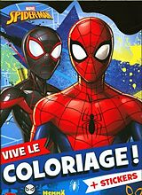 Broché Marvel Spider-Man : vive le coloriage ! + stickers de 