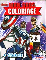 Broché Marvel Avengers : mon gros coloriage + stickers ! de 