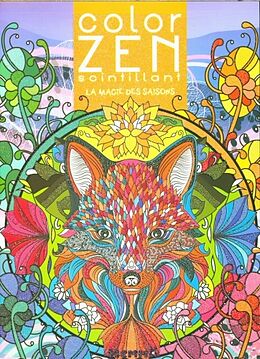 Broché Color zen scintillant : la magie des saisons de 