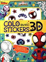 Broché Marvel Spidey et ses amis extraordinaires : colo avec stickers 3D de 