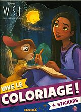 Broché Disney Wish : vive le coloriage ! de 