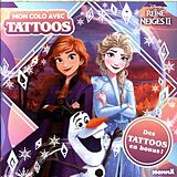 Broché Disney La Reine des Neiges 2 : mon colo avec tattoos de 