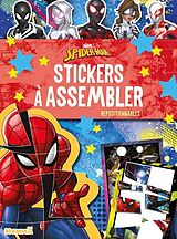 Broché Spider-Man : stickers à assembler : repositionnables ! de 