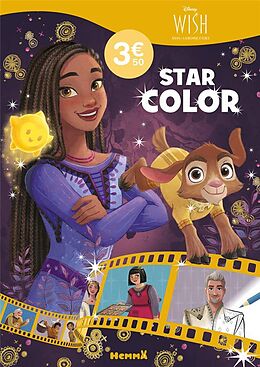 Broché WISH, Asha et la bonne étoile : star color de 