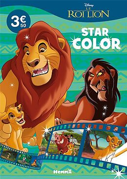 Broché Le roi lion : star color de 