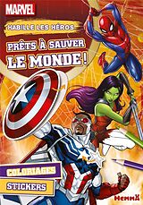 Broché Marvel : habille les héros : prêts à sauver le monde ! de 