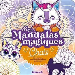 Broché Mes mandalas magiques : chats de 