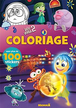 Broché Vice-versa 2 : coloriage avec plus de 100 stickers de 