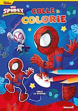 Broschiert Marvel Spidey et ses amis extraordinaires : colle & colorie von 