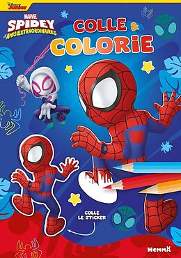 Broschiert Marvel Spidey et ses amis extraordinaires : colle & colorie von 