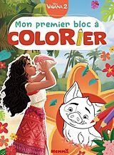 Broché Disney Vaiana 2 : mon premier bloc à colorier de 