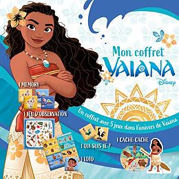 Broschiert Disney vaiana mon coffret jeux mon von 