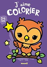 Broché J'Aime Colorier (2-4 Ans) (Hibou) de Nadine Piette